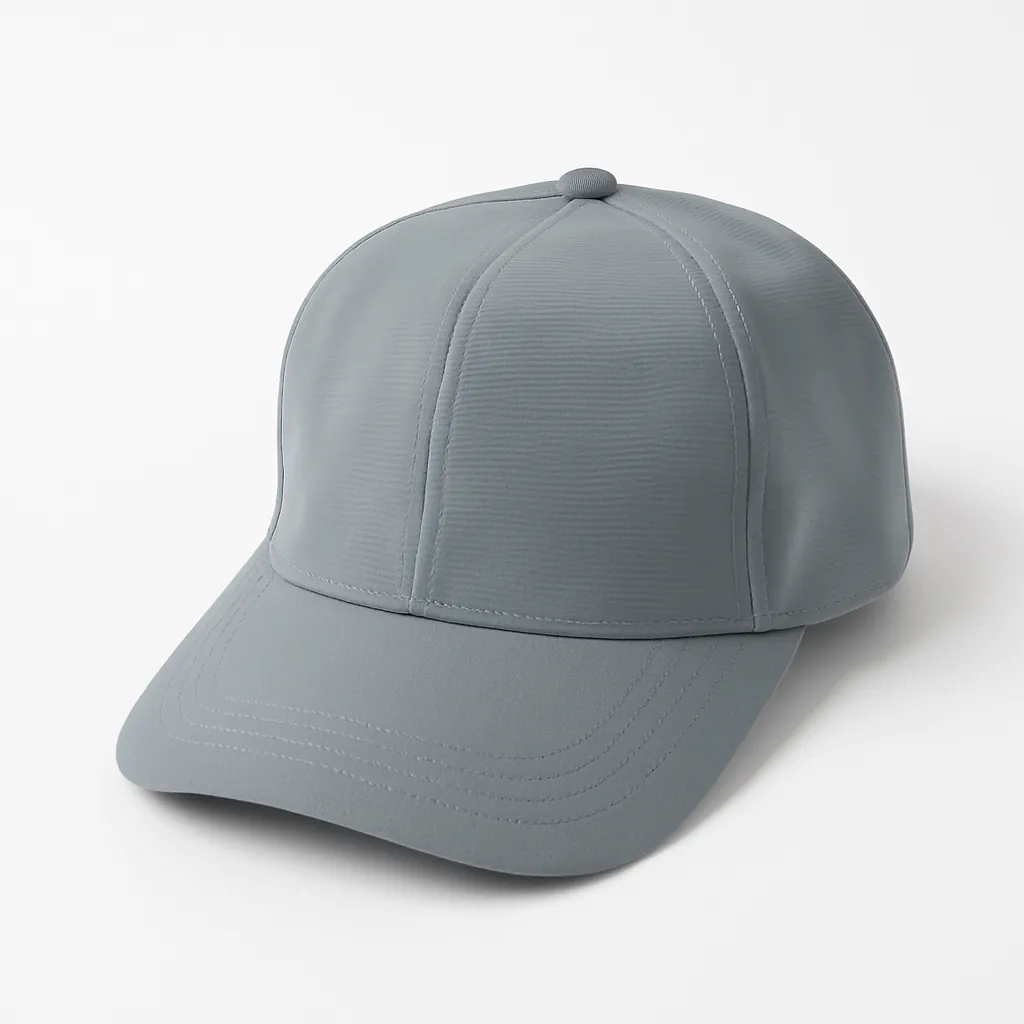 Phirsein Light Gray Adjustable Sports Cap for Men and Women | Premium Tin Tin Fabric | Unisex Stylish Baseball Cap for Outdoor, Gym & Daily Wear - Image 1