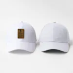 Phirsein White Caps Combo – Stylish Adjustable Summer Hats for Men & Women (Set of 2)