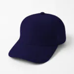 Phirsein Navy Blue Adjustable Sports Cap for Men and Women | Premium Tin Tin Fabric | Unisex Stylish Baseball Cap for Gym, Outdoor & Daily Use