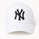 Phirsein ‘New York’ Black and Grey Adjustable Baseball Caps – Summer Hats for Men & Women