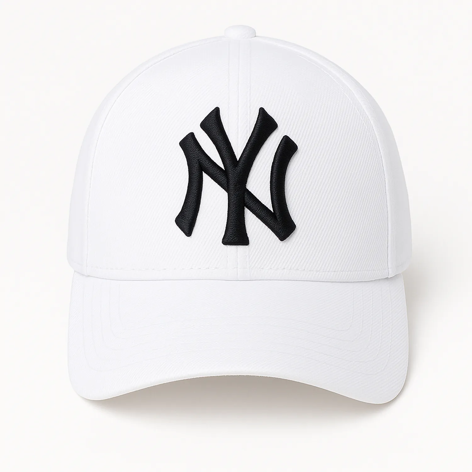 Phirsein ‘New York’ Black and Grey Adjustable Baseball Caps – Summer Hats for Men & Women - Image 1