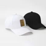 Phirsein White & Black Ediko Patch Baseball Caps – Adjustable Summer Hats for Men & Women - Image 4