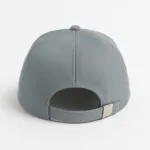 Phirsein Light Gray Adjustable Sports Cap for Men and Women | Premium Tin Tin Fabric | Unisex Stylish Baseball Cap for Outdoor, Gym & Daily Wear - Image 2