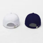 Phirsein ‘New York’ White and Blue Adjustable Baseball Caps – Summer Hats for Men & Women - Image 3