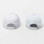 Phirsein White Caps Combo – Stylish Adjustable Summer Hats for Men & Women (Set of 2) - Image 3