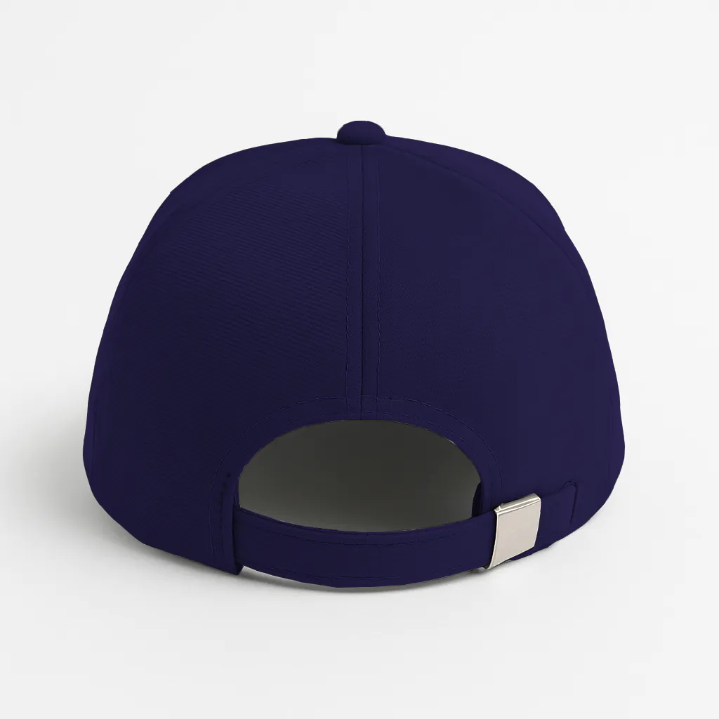 Phirsein Navy Blue Adjustable Sports Cap for Men and Women | Premium Tin Tin Fabric | Unisex Stylish Baseball Cap for Gym, Outdoor & Daily Use - Image 2