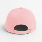 Phirsein Soft Pink Adjustable Sports Cap for Men and Women | Premium Tin Tin Fabric | Unisex Trendy Baseball Cap for Outdoor, Gym & Daily Wear - Image 2