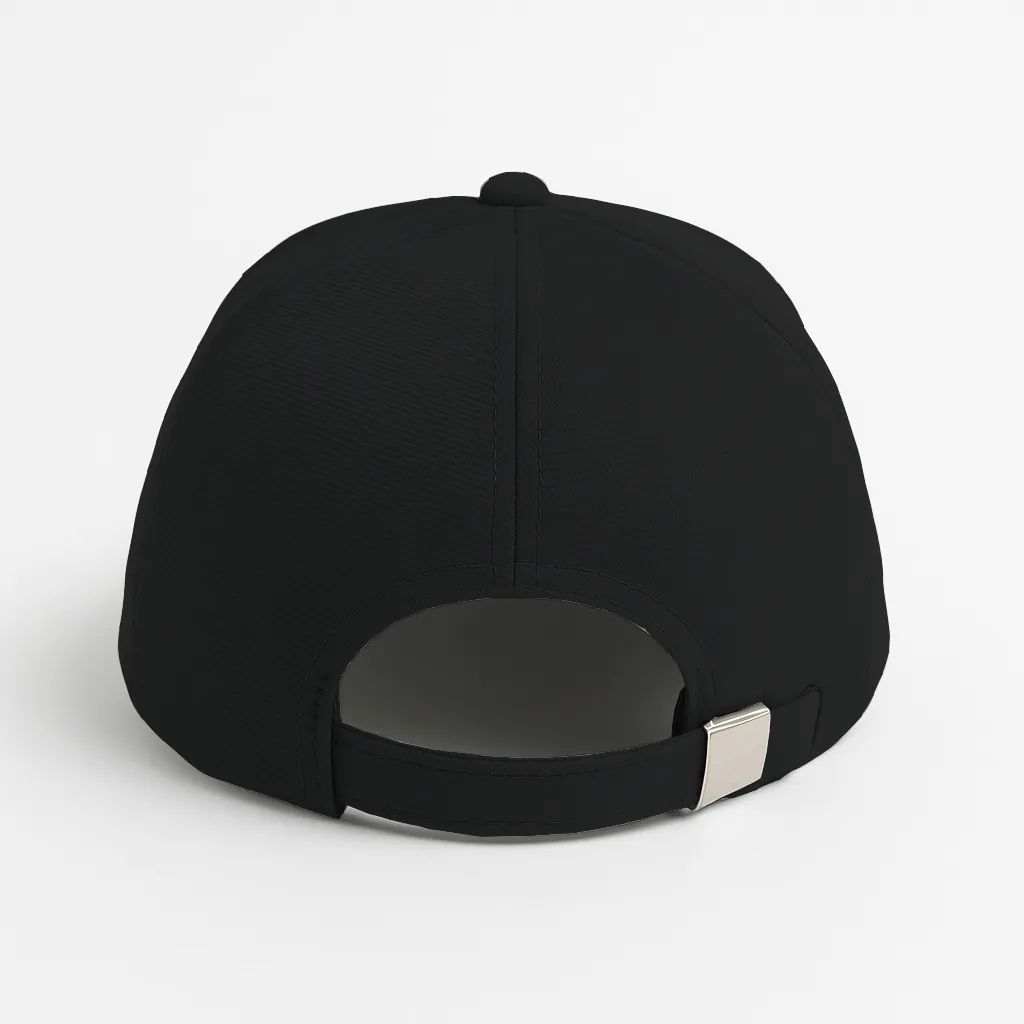 Phirsein Black "KING" Printed Adjustable Sports Cap for Men and Women | Premium Tin Tin Fabric | Bold Stylish Baseball Cap for Gym, Outdoor & Daily Wear - Image 2