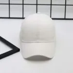 Phirsein White Adjustable Summer Baseball Sports Cap for Men and Women - Image 4