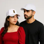 Phirsein White Caps Combo – Stylish Adjustable Summer Hats for Men & Women (Set of 2) - Image 2