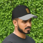 Phirsein Ediko Design Black Adjustable Summer Baseball Sports Cap for Men and Women - Image 2