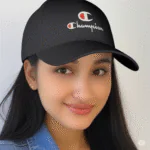 Phirsein Champion Design Black Adjustable Summer Baseball Sports Cap for Men and Women - Image 3