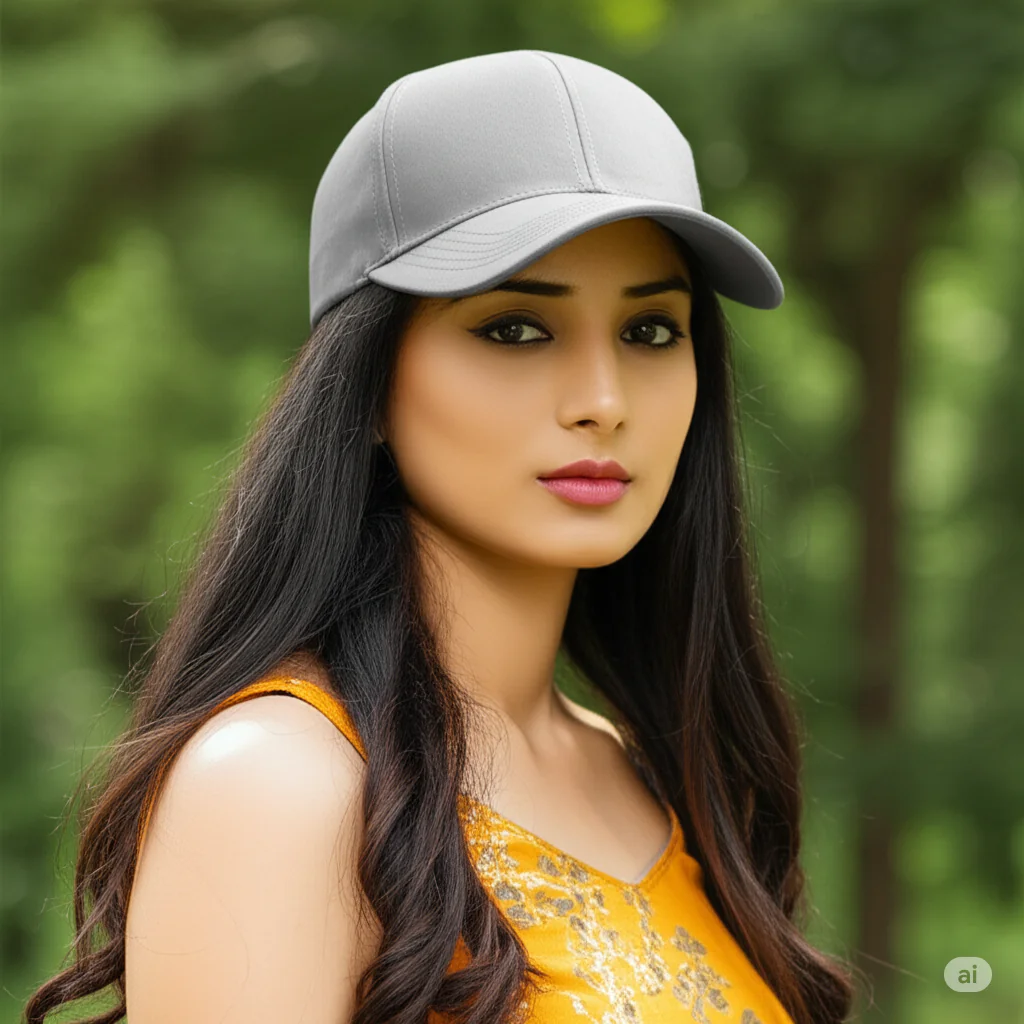 Phirsein Grey Adjustable Summer Baseball Sports Cap for Men and Women - Image 3