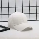 Phirsein White Adjustable Summer Baseball Sports Cap for Men and Women - Image 5